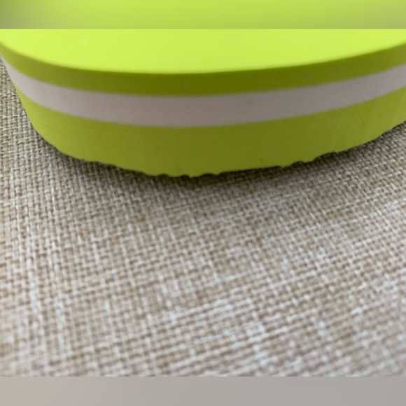 FINAL PRICE NEW UGG Zuma Sling Sandals: Neon Lime Green, White Logo On Strap, 6 - Picture 6 of 11